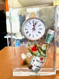 Wasted Bottle Wasted Time Clock - Bicar