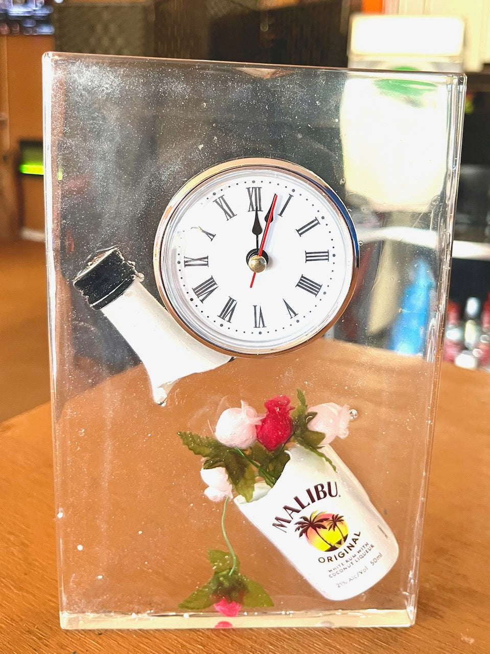 Wasted Bottle Wasted Time Clock - Mali
